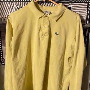 Lacoste long sleeve Polo shirt.